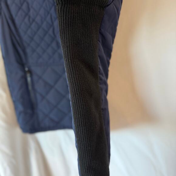 Andrew Marc Women's XXL Blue Quilted Puffer Vest Casual Sleeveless - Picture 4 of 9